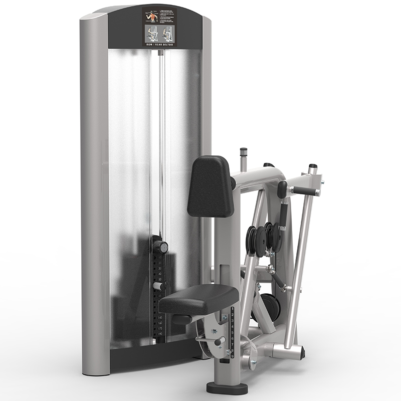 多宝健身房专业力量运动健身器材坐式划船训练器9201 