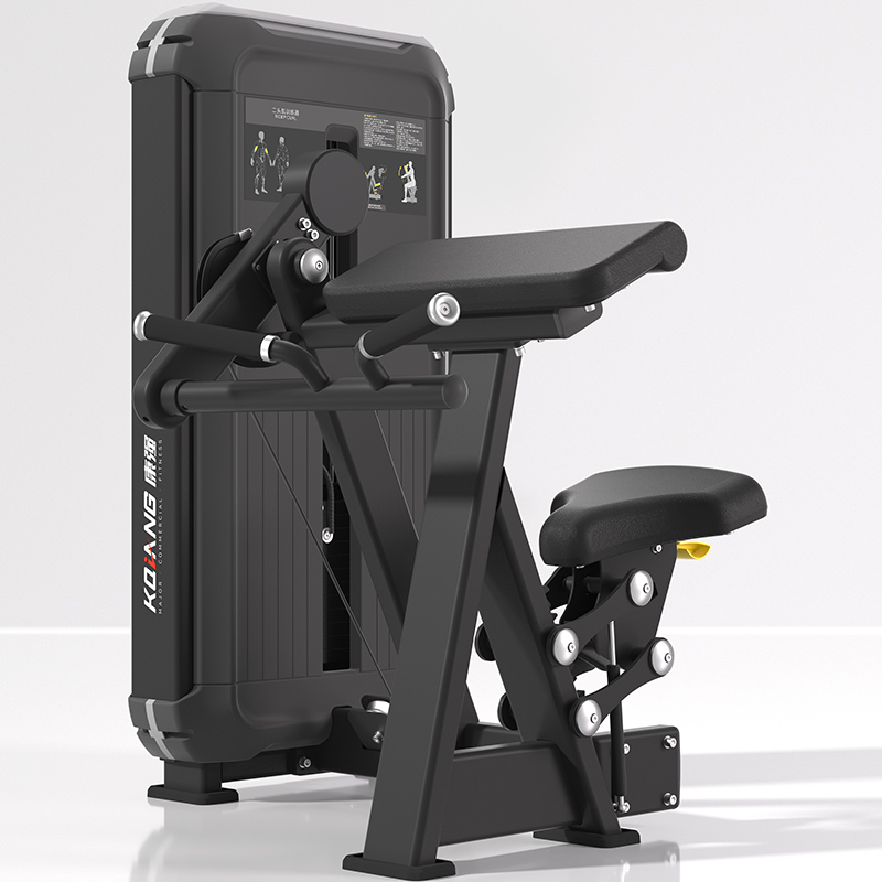 多宝坐式二头肌训练器7001室内专业力量专项运动健身器材