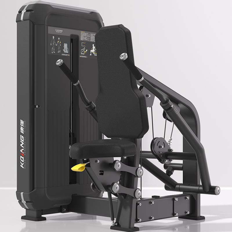 多宝坐式三头肌训练器7002室内专业力量健身器材